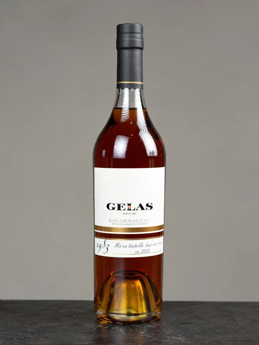 Арманьяк Gelas Bas Armagnac 1983 купить в ресторана Остерия - лучшая цена Арманьяк Gelas Bas Armagnac 1983 / Желас Ба Арманьяк 1983