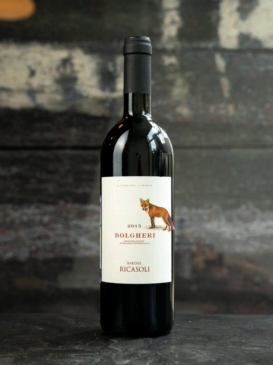 Вино Barone Ricasoli Bolgheri купить в винном ресторане Остерия - лучшая цена Вино Barone Ricasoli Bolgheri / Бароне Рикасоли Болгери
