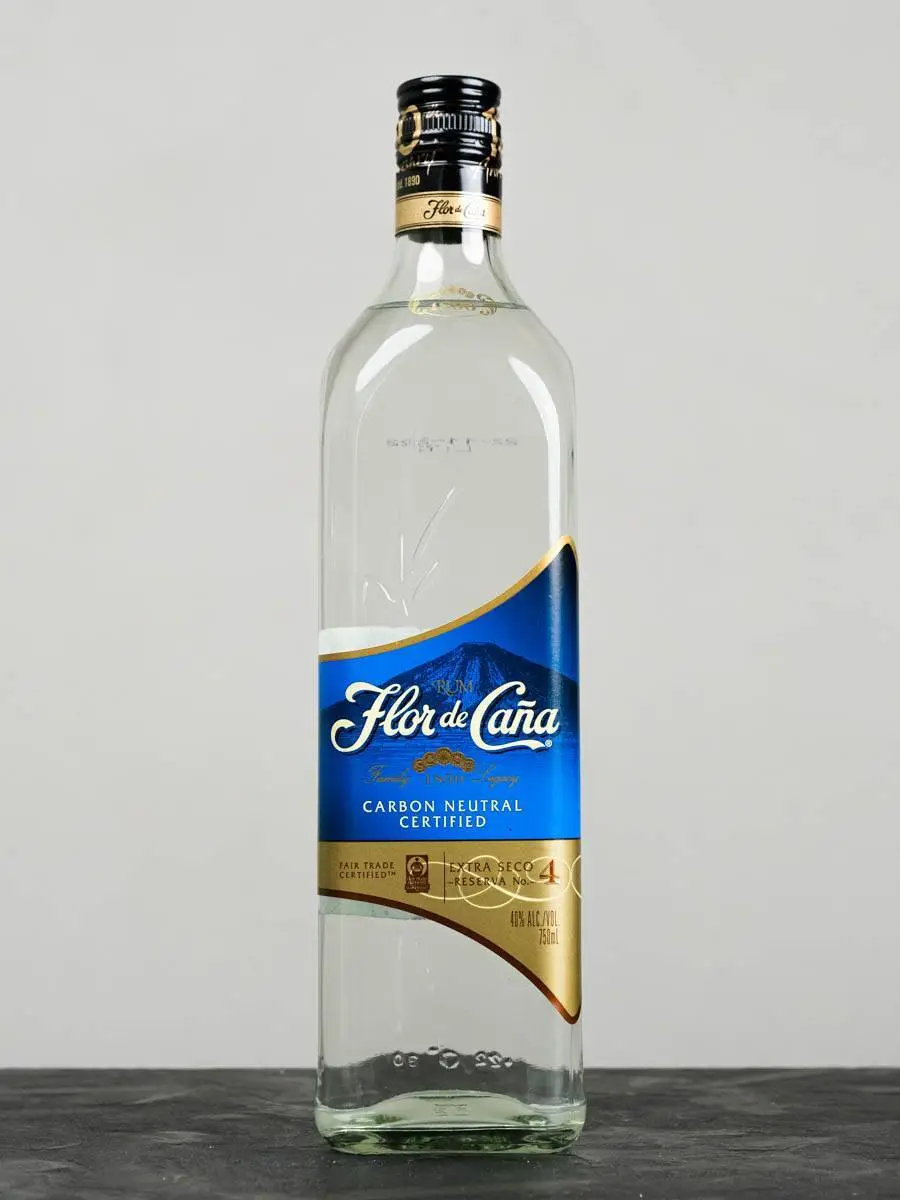 Ром Flor de Cana Extra Seco купить в винном ресторане Osteria Amici - цена Ром Flor de Cana Extra Seco / Флор де Канья Экстра Секко