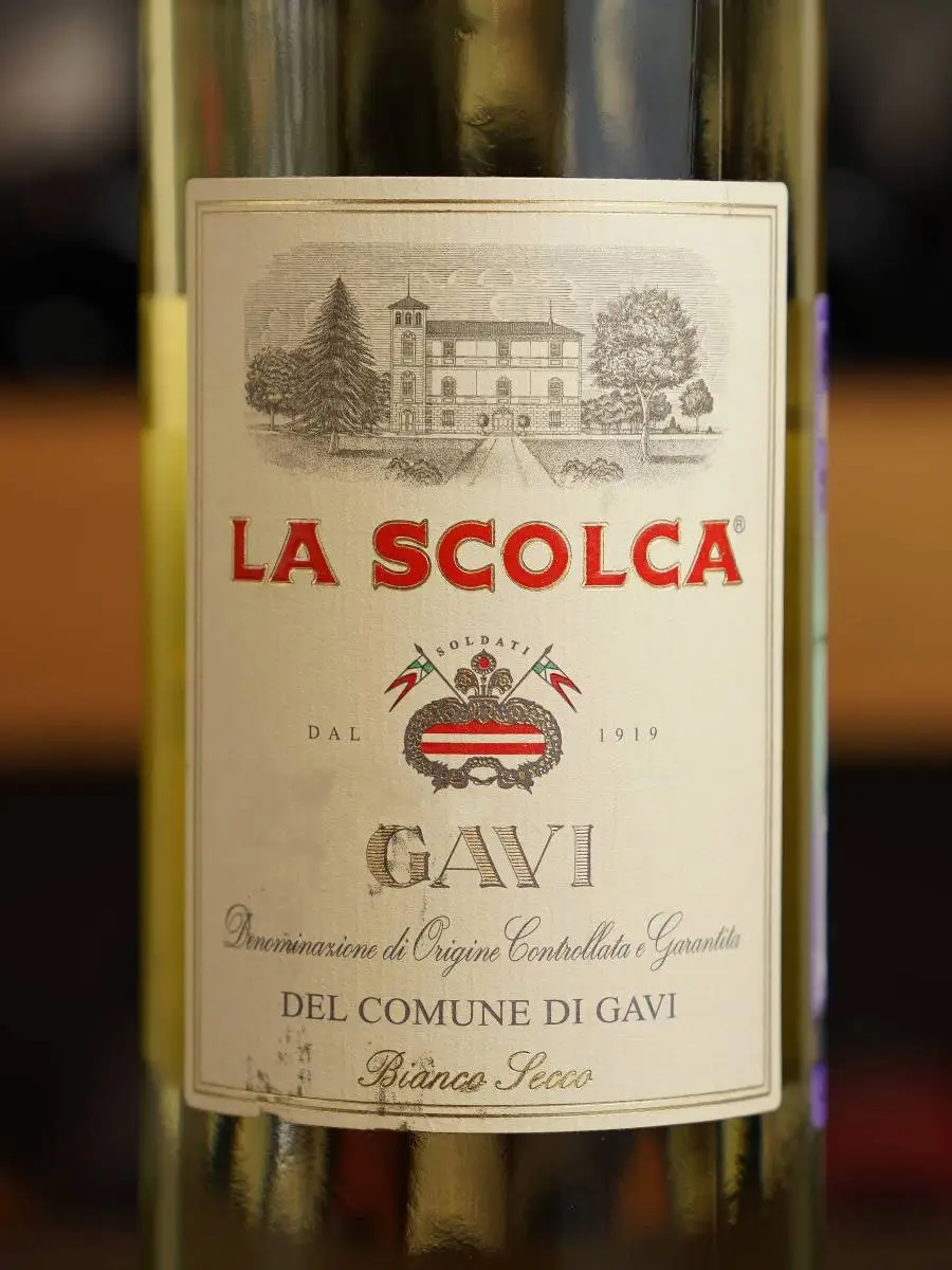 Этикетка La Scolca Gavi