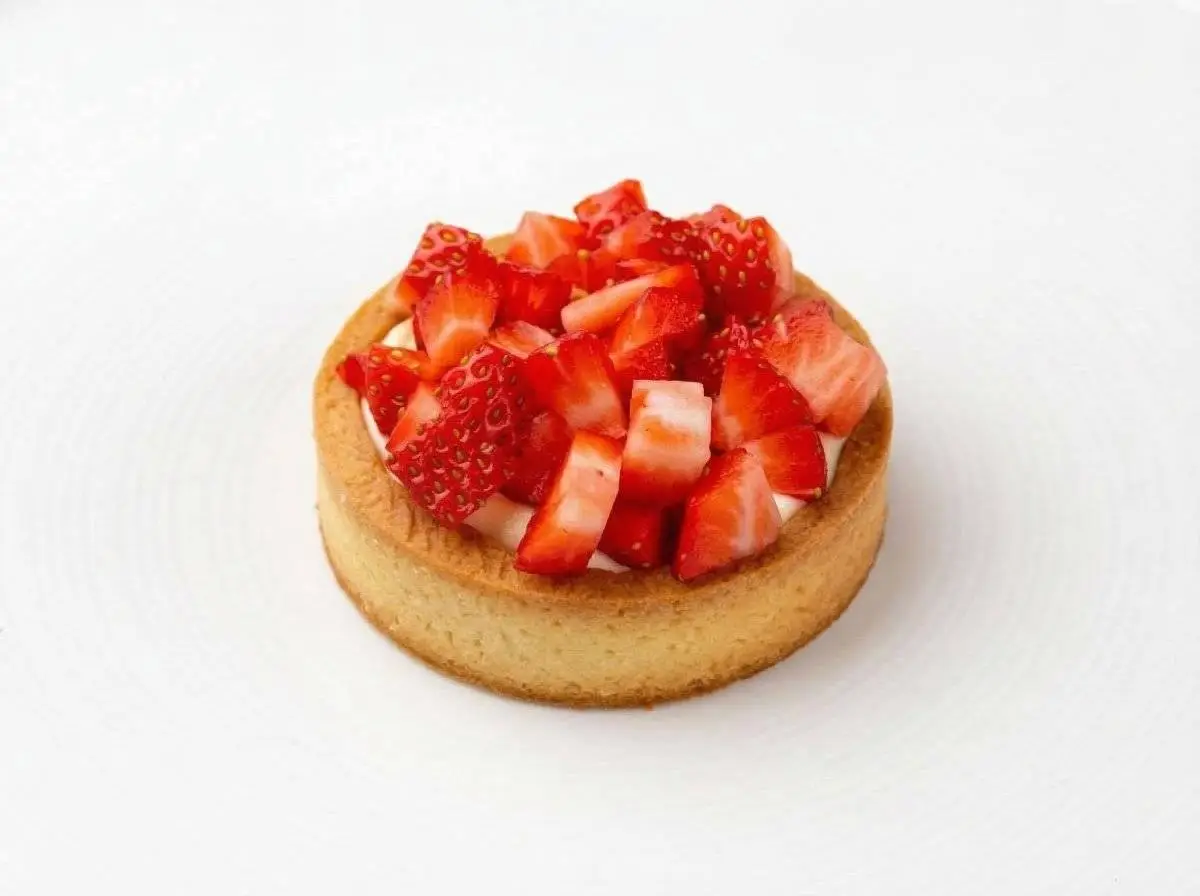 Тарталетка с клубникой