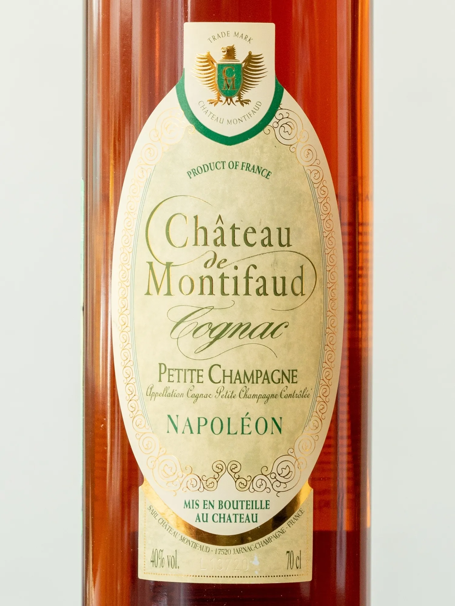 Этикетка Chateau de Montifaud Napoleon 18 years