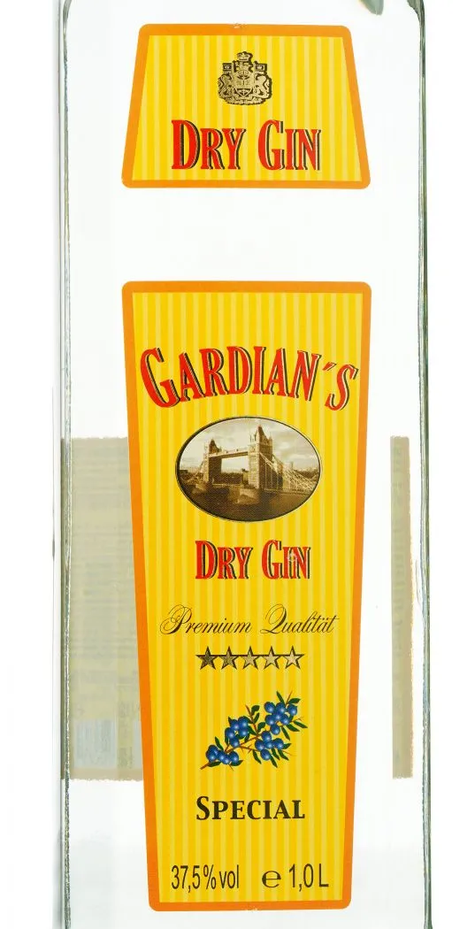 Джин Gin Gardians Special 1000 ml / Гардианс Спешел 1 л
