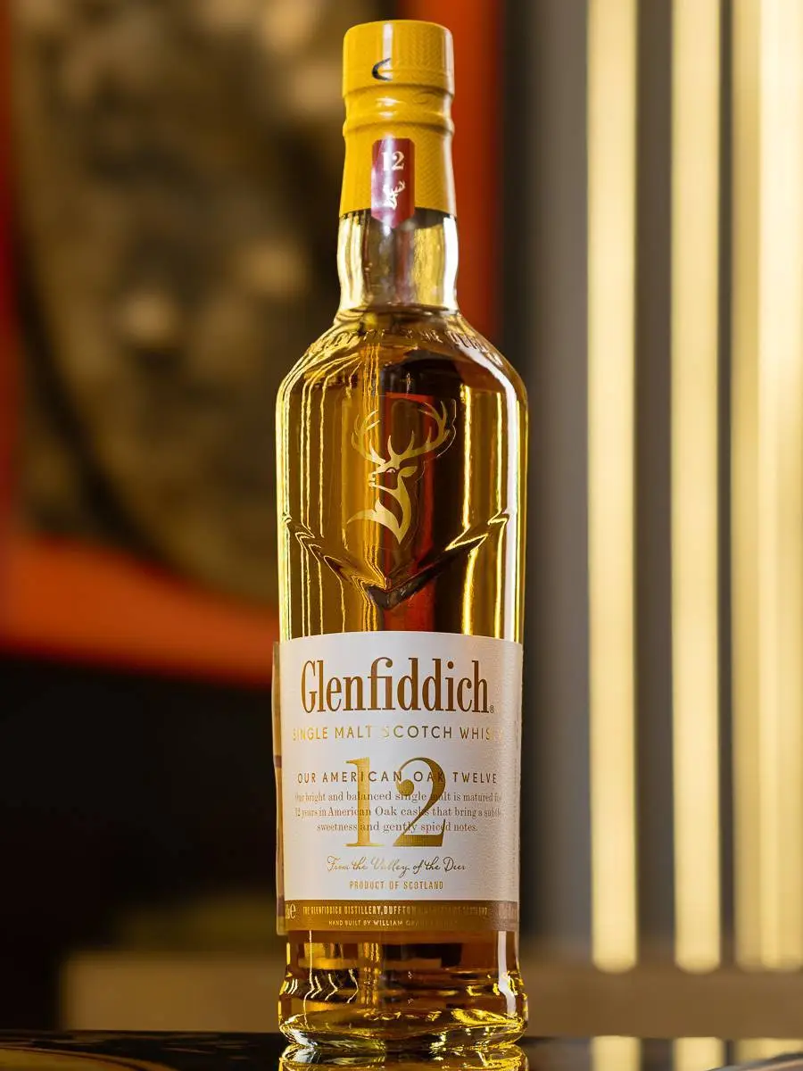 Виски Glenfiddich American Oak 12 Years Old / Гленфиддик Американский дуб 12 лет