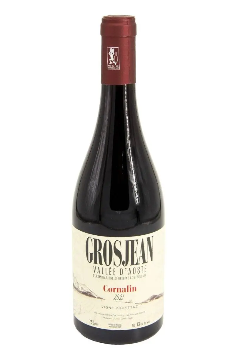 Вино Grosjean Vallee d'Aoste Cornalin Vigne Rovettaz купить в ресторане Остерия лучшая цена Вино Grosjean Vallee d'Aoste Cornalin Vigne Rovettaz / Грожан Валле д’Aоста Корналин Винья Роветтац
