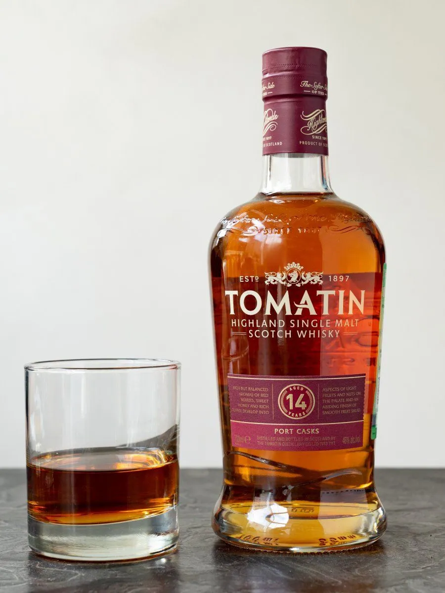 Купить виски Tomatin Tomatin 14 years (Томатин 14 лет) - лучшая цена в ресторане Амичи Виски Tomatin 14 years / Томатин 14 лет