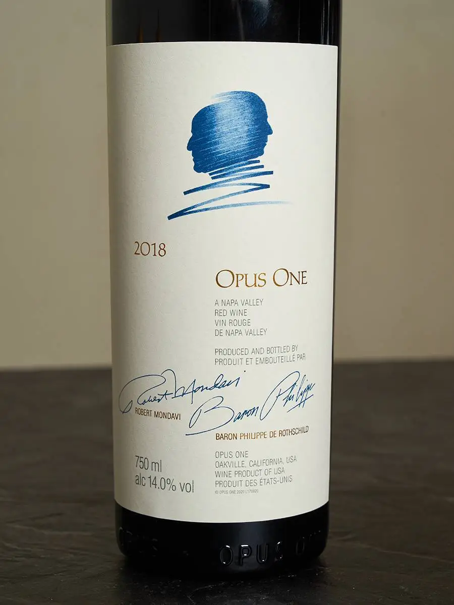 Вино Opus One Napa Valley 2018 купить в винном ресторане Остерия - лучшая цена Вино Opus One Napa Valley 2018 / Долина Напа Опус Уан