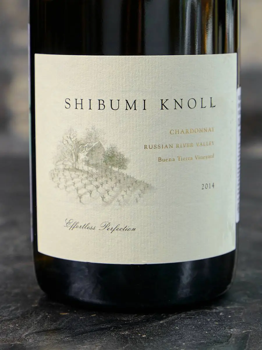 Вино Shibumi Knoll Russian River Valley Chardonnay 2014 / Шибуми Нолл Шардонне Рашен Ривер Вэлли