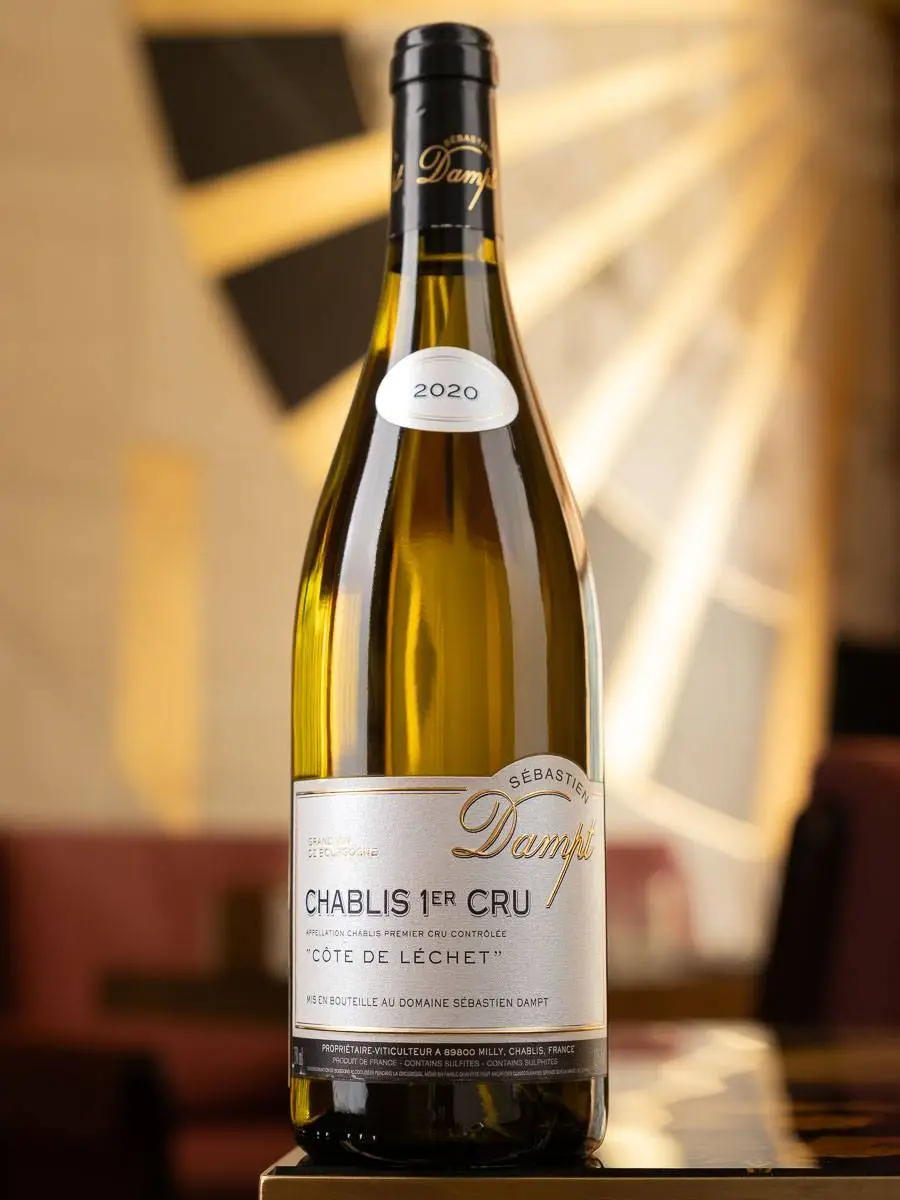 Вино Sebastien Dampt Chablis Premier Cru Cote de Lechet / Себастьен Дампт Шабли Премье Крю Кот де Леше