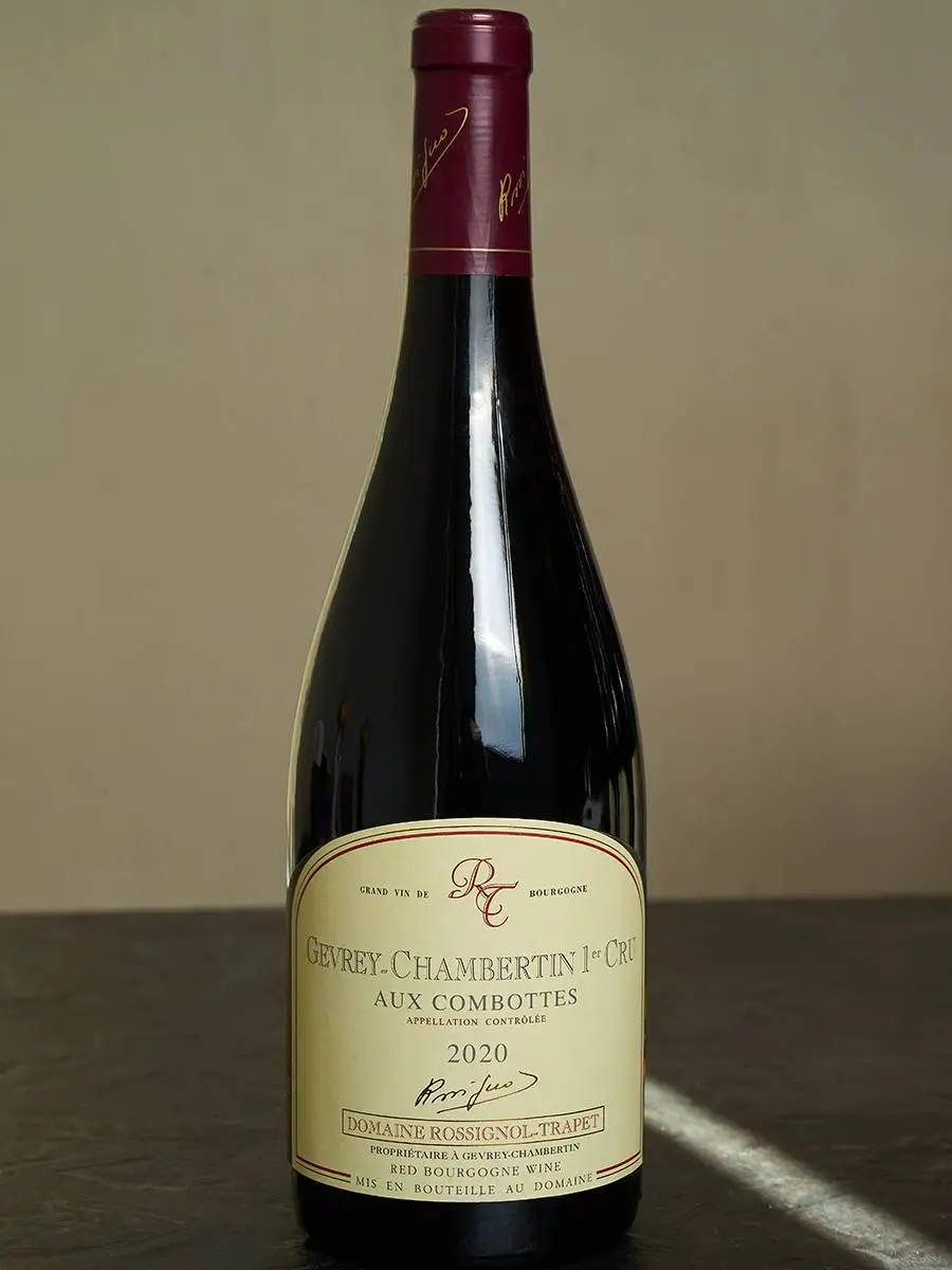 Вино Domaine Rossignol-Trapet Gevrey-Chambertin 1er Cru Aux Combottes 2020 / Домен Россиньоль-Трапе Жевре-Шамбертен Премье Крю О Комбот