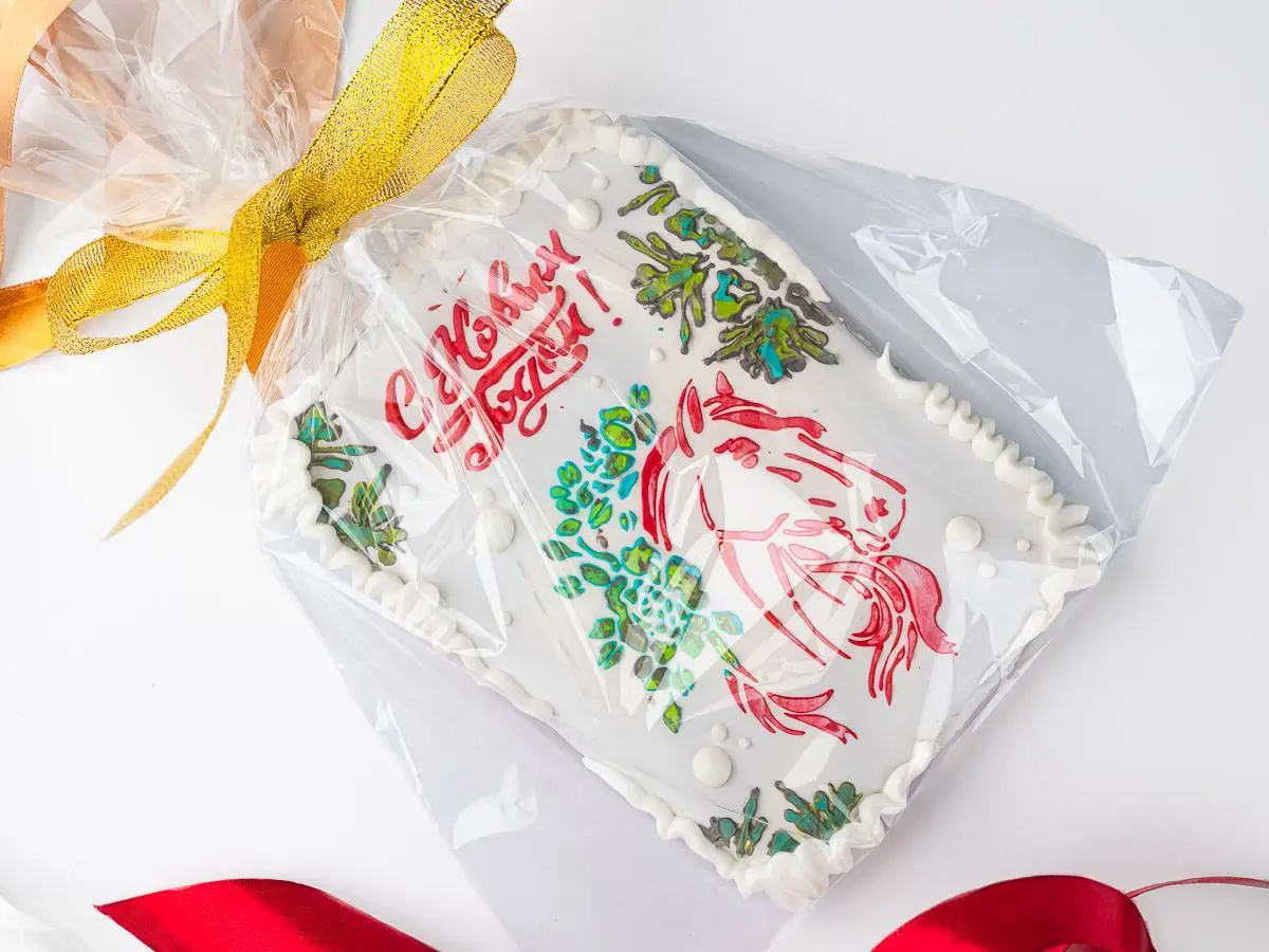 Новогодний пряник