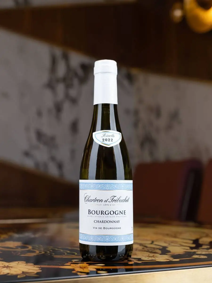 Вино Chartron et Trebuchet Chardonnay Bourgogne 375 ml / Бургонь Шардоне Шартрон ет Требуше