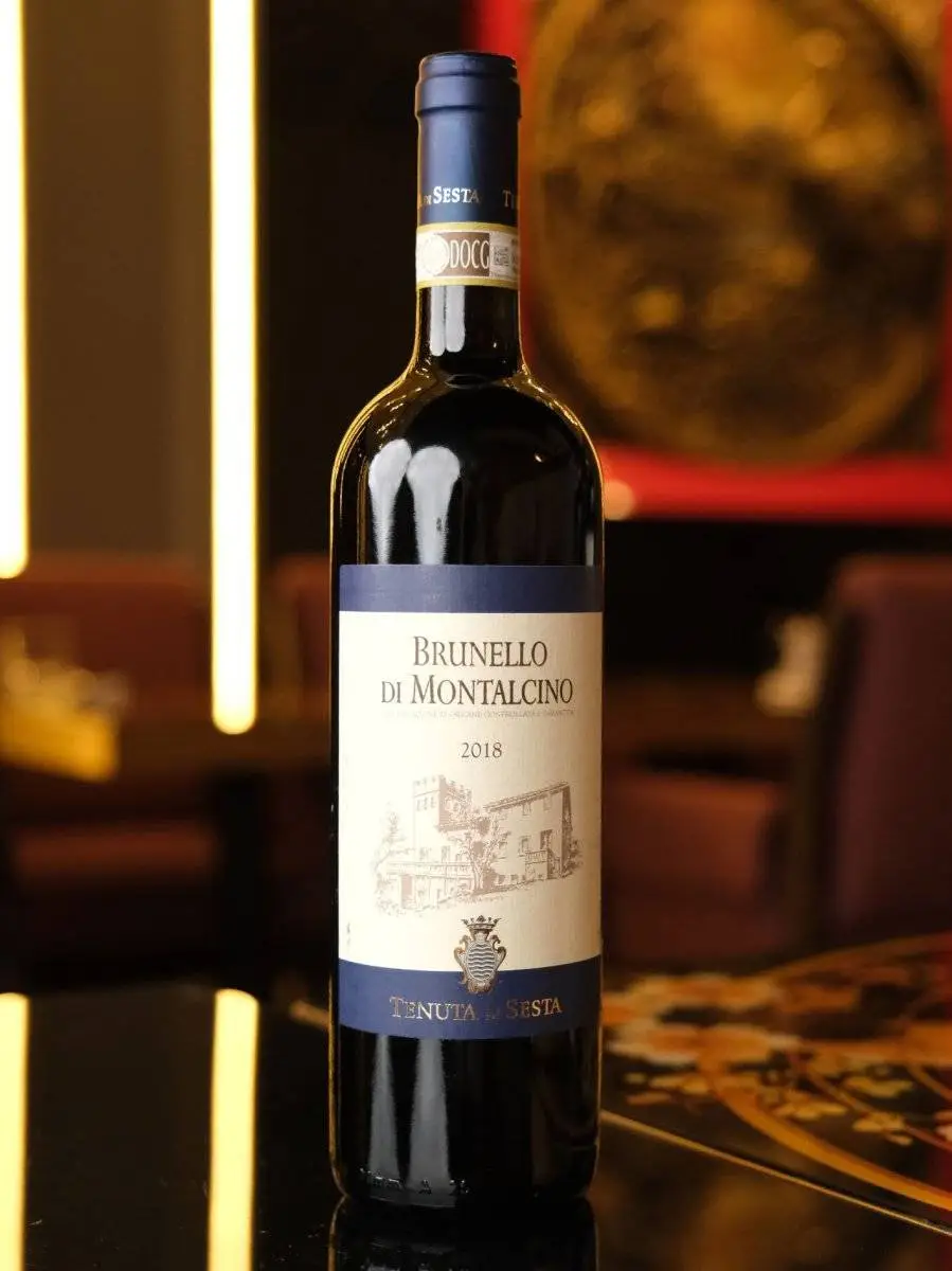 Вино Brunello di Montalcino Tenute di Sesta 2018 купить в винном ресторане Остерия - лучшая цена Вино Brunello di Montalcino Tenute di Sesta 2018 / Брунелло ди Монтальчино Тенута ди Сеста