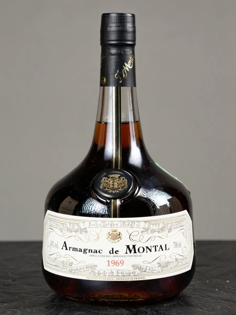Арманьяк Armagnac de Montal 1969 купить в ресторане Остерия - лучшая цена Арманьяк Armagnac de Montal 1969 / Арманьяк де Монталь 1969