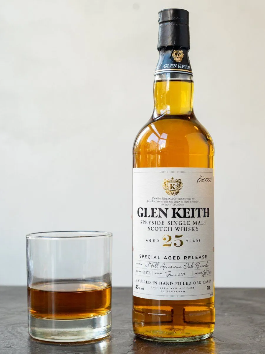 Виски Glen Keith 25 years old / Глен Кит 25 лет