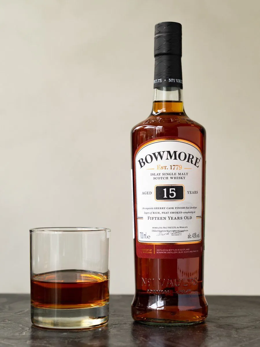 Виски Bowmore 15 y.o. /  Боумор 15 лет