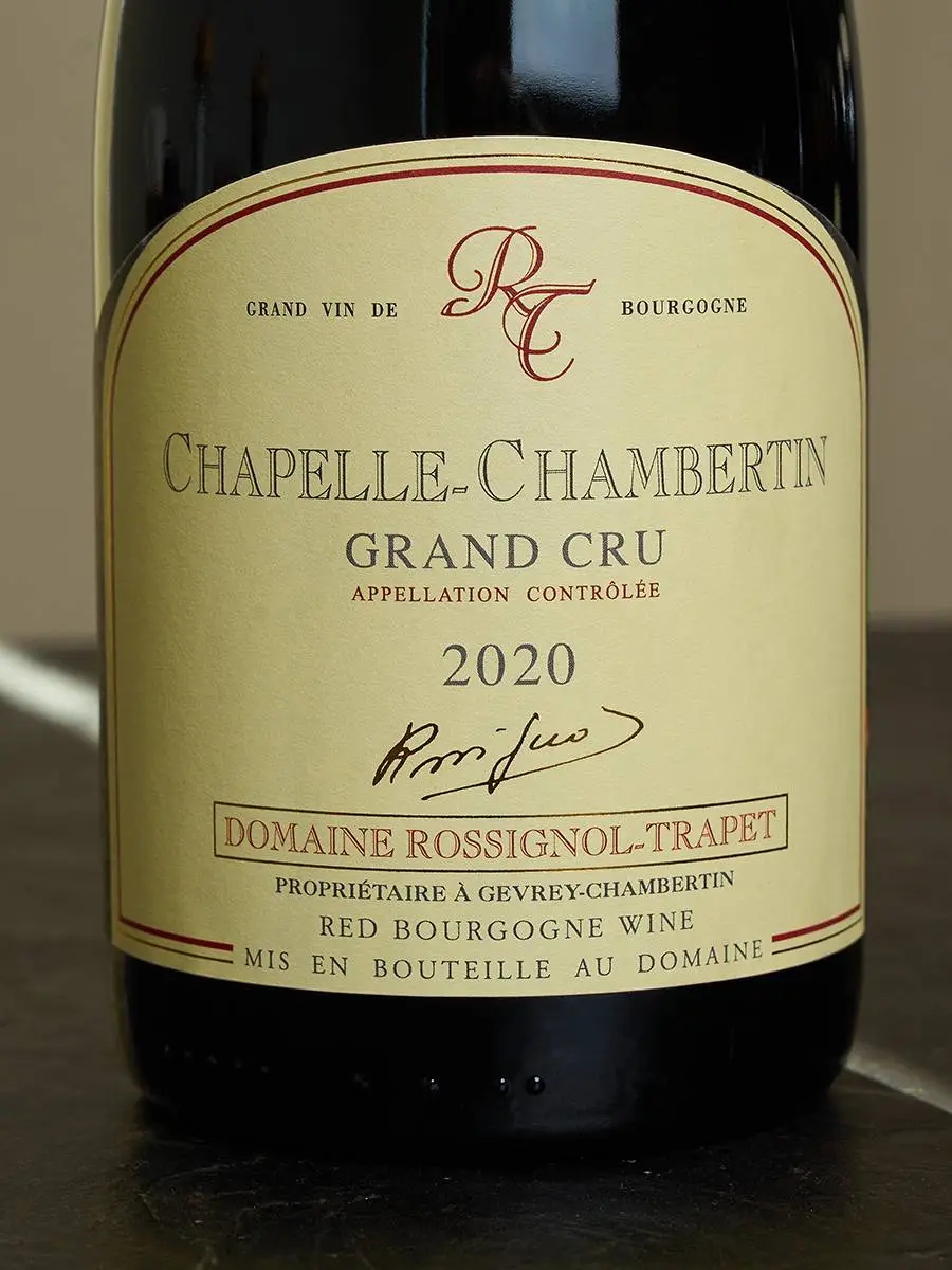 Вино Domaine Rossignol Trapet Chapelle Chambertin Grand Cru 2020 купить в винном ресторане Остерия - лучшая цена Вино Domaine Rossignol Trapet Chapelle Chambertin Grand Cru 2020 / Домен Россиньоль-Трапе Шапель-Шамбертен Гран Крю