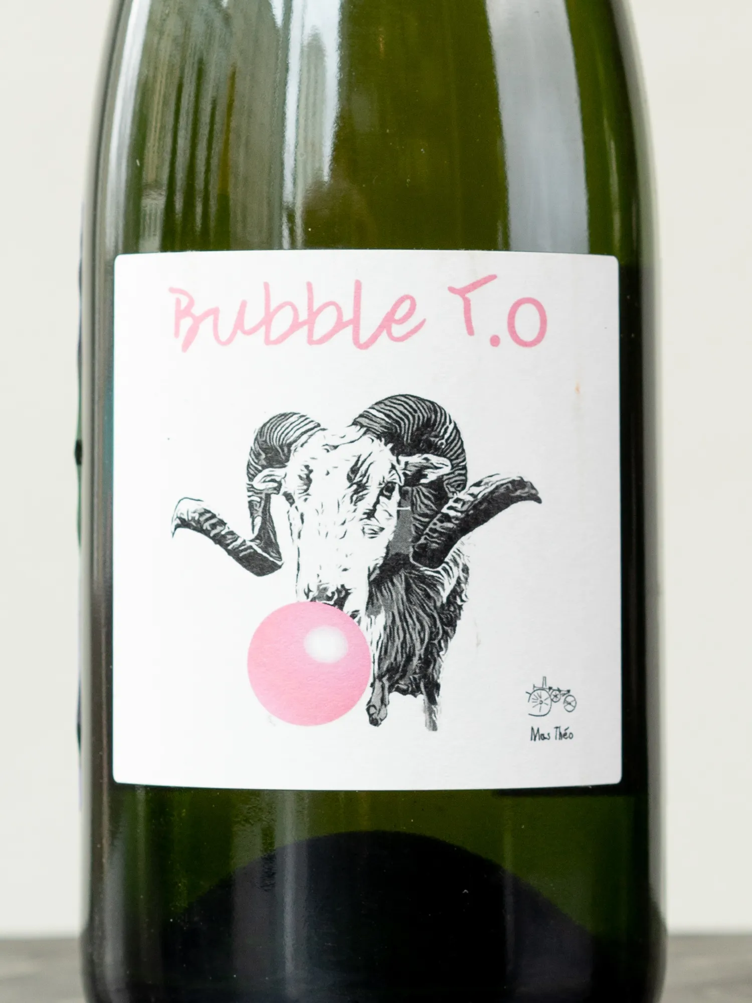 Этикетка Mas Theo Bubble T.O Brut