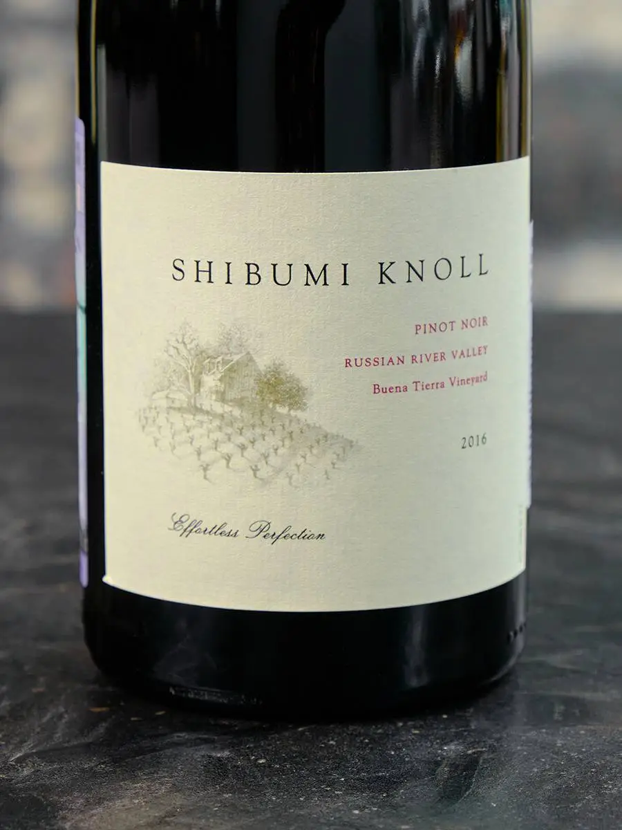 Этикетка Shibumi Knoll Napa Valley Cabernet Sauvignon 2016