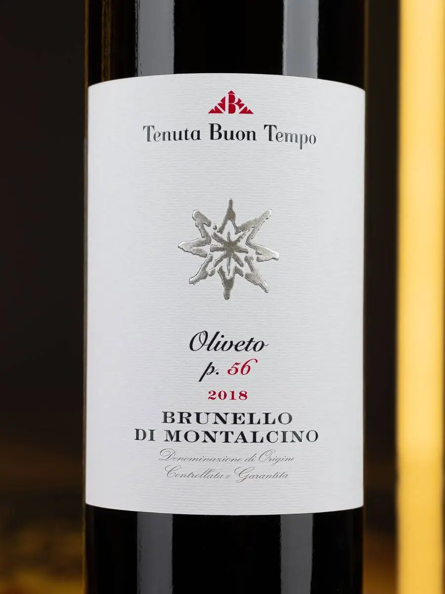 Вино Tenuta Buon Tempo Brunello di Montalcino p.56 2018 / Тенута Буон Темпо Брунелло ди Монтальчино п.56