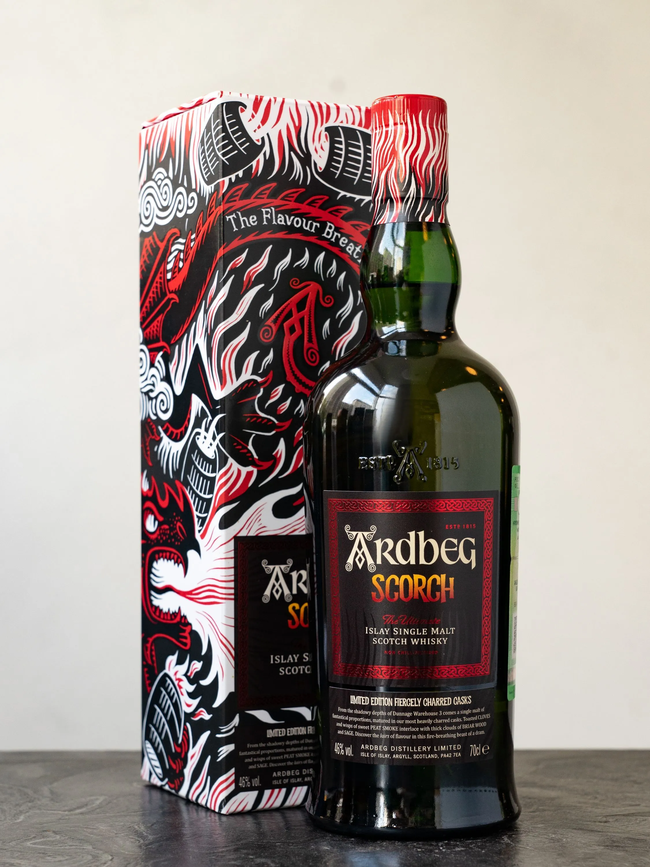Виски Ardbeg Scorch Limited Edition купить в ресторане Остерия - лучшая цена Виски Ardbeg Scorch Limited Edition / Ардбег Скорч Лимитед Эдишн