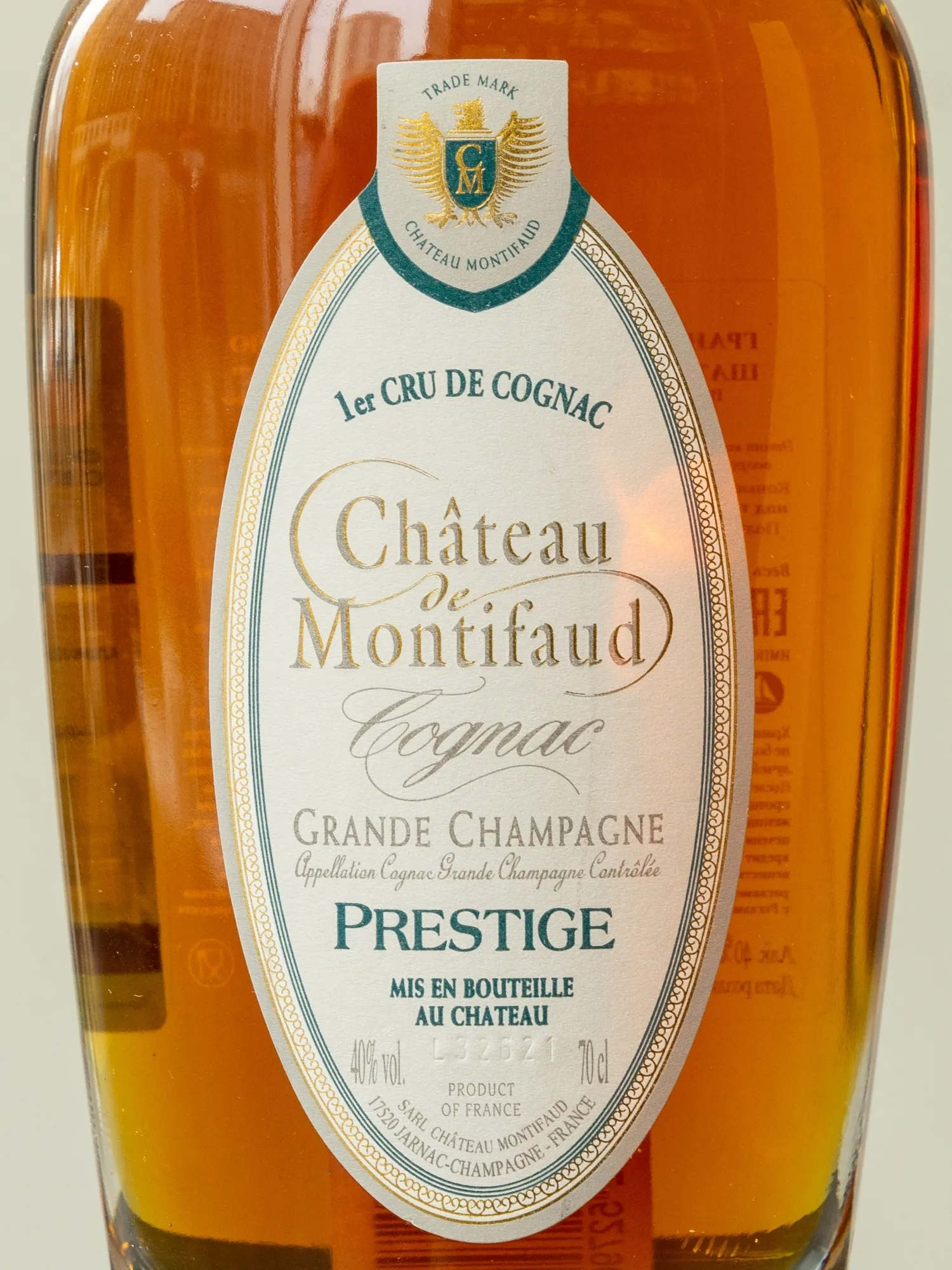 Этикетка Chateau de Montifaud Prestige Grande Champagne
