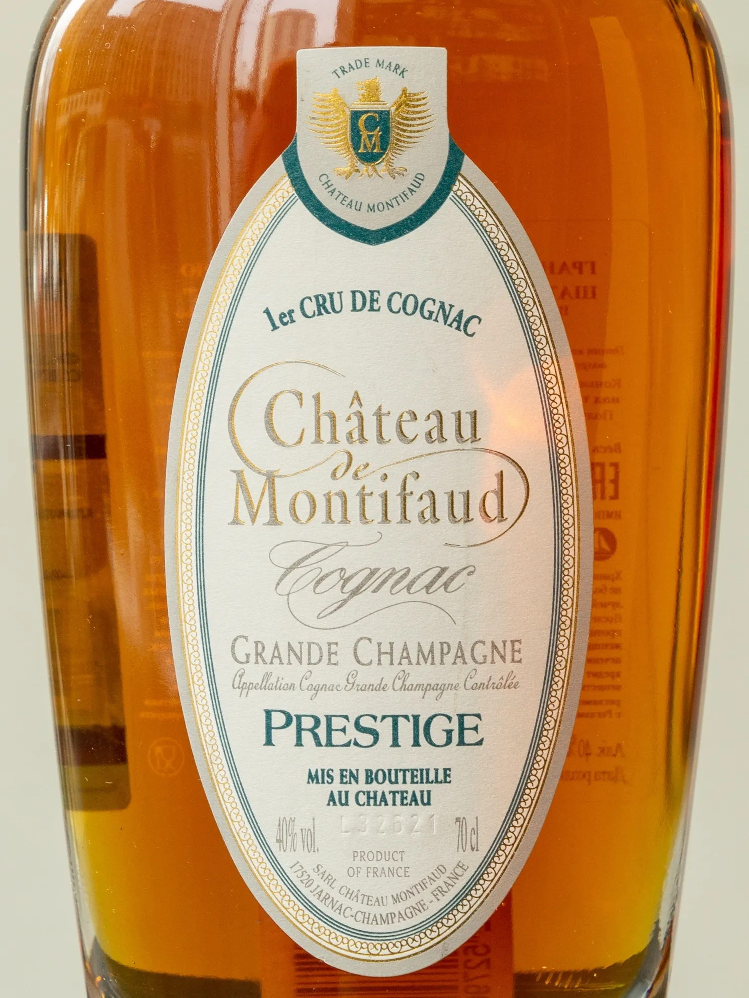 Коньяк Chateau de Montifaud Prestige Grande Champagne купить в винном ресторане Остерия Амичи - лучшая цена Коньяк Chateau de Montifaud Prestige Grande Champagne / Премье Крю Шато де Монтифо Престиж Гранд Шампань
