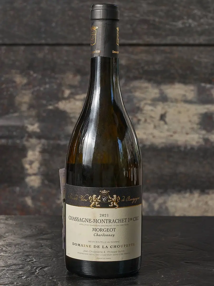 Вино Chassagne-Montrachet 1er Cru Domaine de la Choupette Morgeot 2021 купить в винном ресторане Остерия - лучшая цена Вино Chassagne-Montrachet 1er Cru Domaine de la Choupette Morgeot 2021 / Домен де ля Шупетт Шассань-Монраше Премье Крю Моржо Шардоне