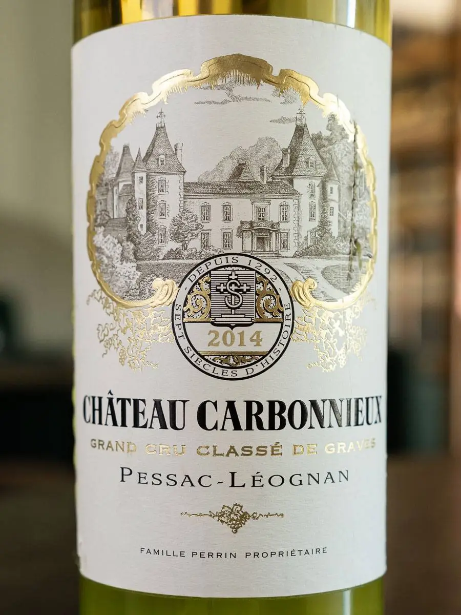 Вино Chateau Carbonnieux Blanc Pessac-Leognan 2014 / Шато Карбонье Гран Крю Классе Пессак-Леоньян