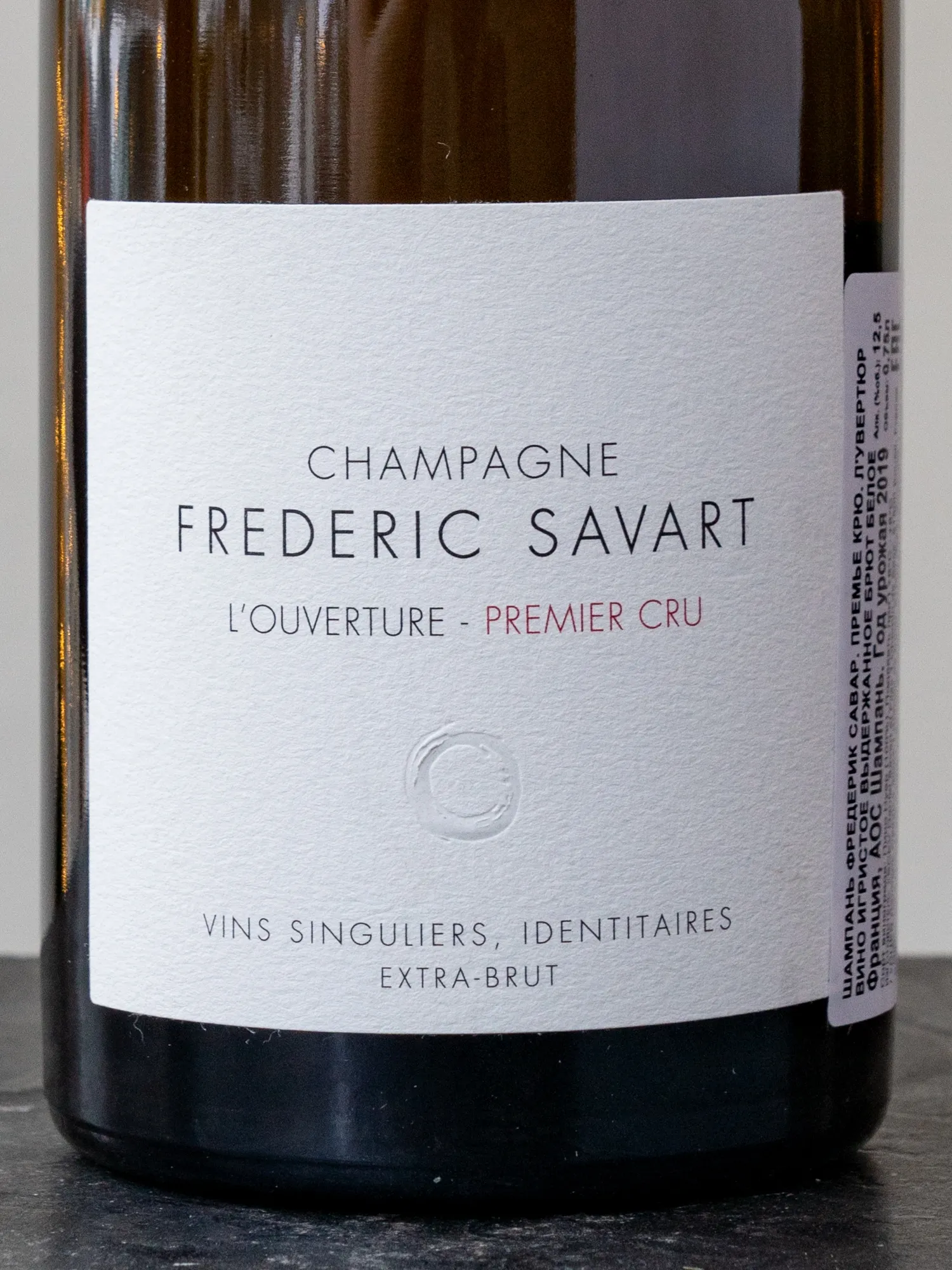 Шампанское Frederic Savart Premier Cru L'Ouverture Champagne / Фредерик Савар Премье Крю Л'Увертюр