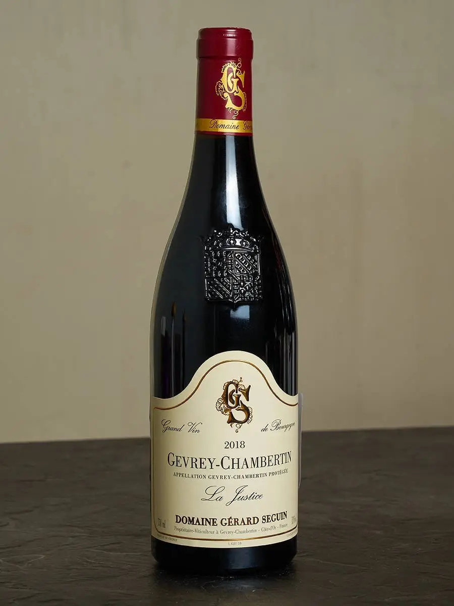 Вино Gеrard Seguin Gevrey-Chambertin Les Crais 2018 купить в винном ресторане Остерия - лучшая цена Вино Gеrard Seguin Gevrey-Chambertin Les Crais 2018 / Жевре-Шамбертен Жерар Сегин Ле Крэ