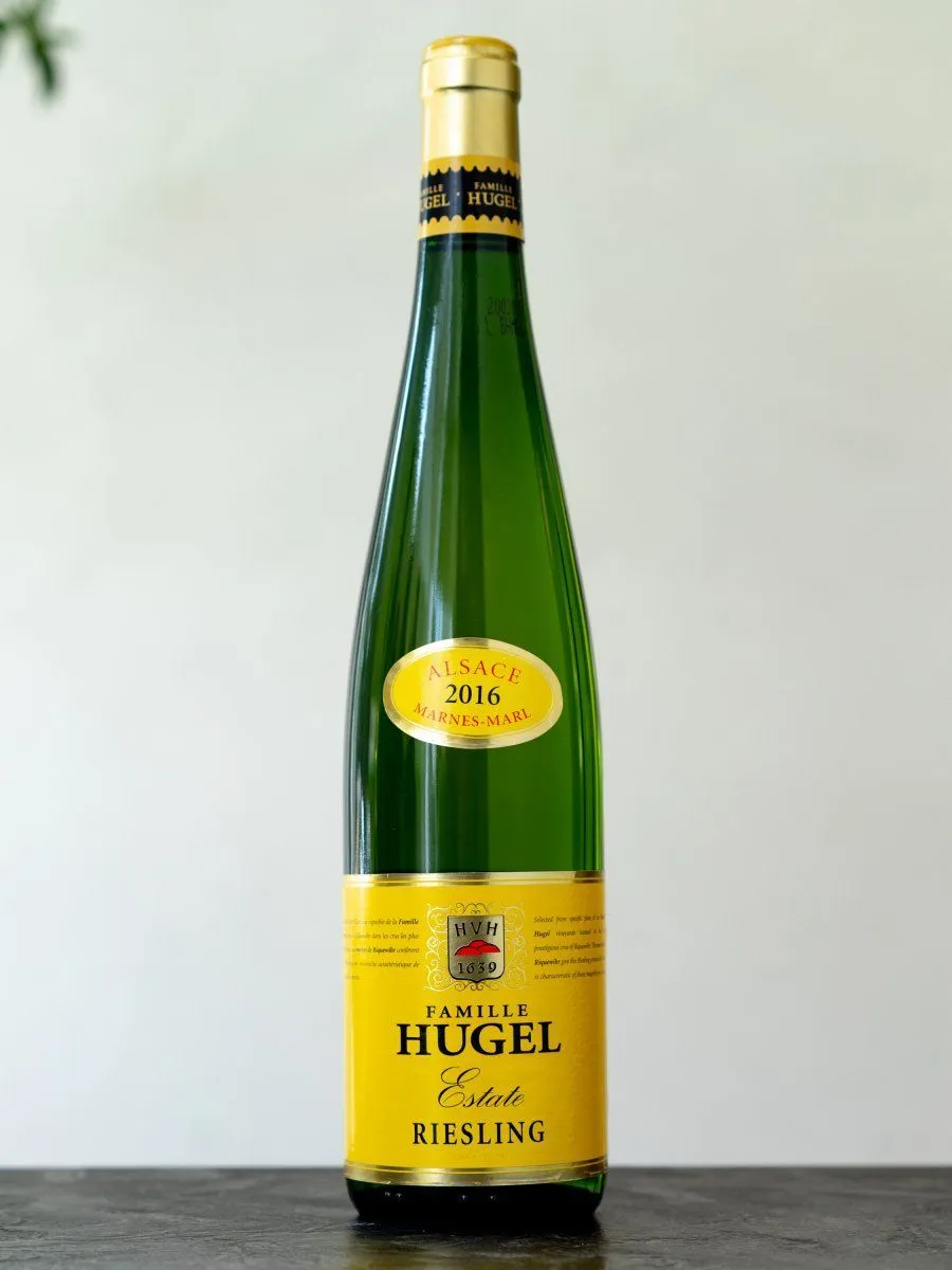 Купить вино Hugel Riesling Estate Alsace в винном ресторане Остерия цена Вино Hugel Riesling Estate Alsace / Хюгель Рислинг Истэйт Эльзас