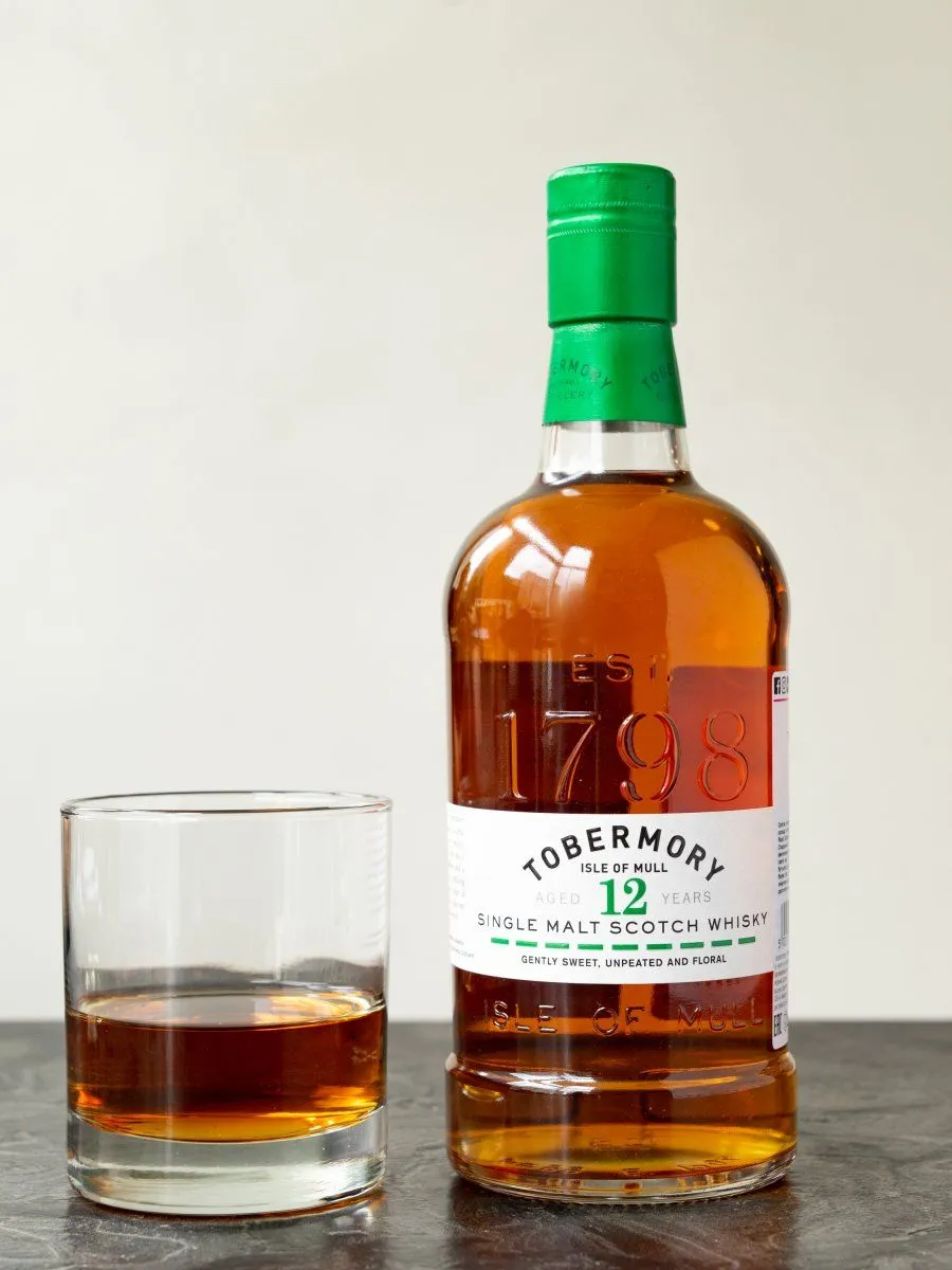 Виски Tobermory 12 y.o. 700 мл - лучшая цена в винном ресторане Амичи Виски Tobermory 12 y.o. / Тобермори 12 лет