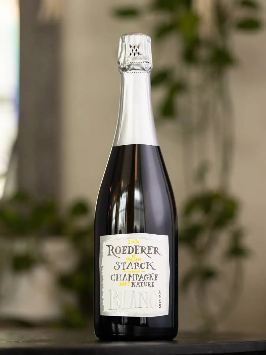 Шампанское Louis Roederer et Philippe Starck Brut Nature 2015 / Луи Родерер э Филипп Старк Брют Натюр