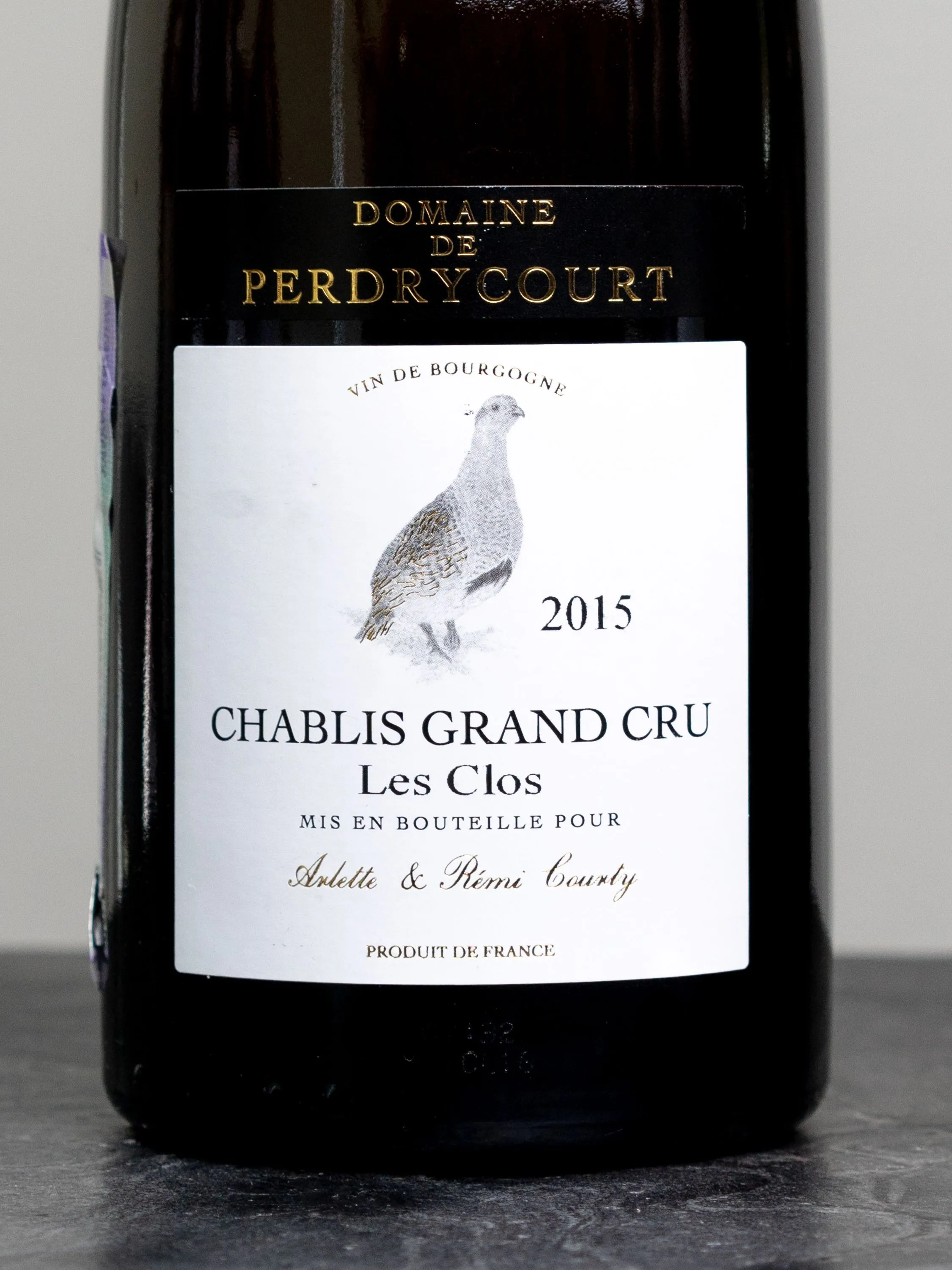 Вино Domaine de Perdrycourt Chablis Grand Cru Les Clos / Домен де Пердрикур Шабли Гран Крю Ле Кло