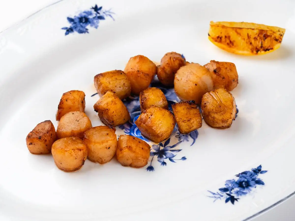 Гребешок на гриле