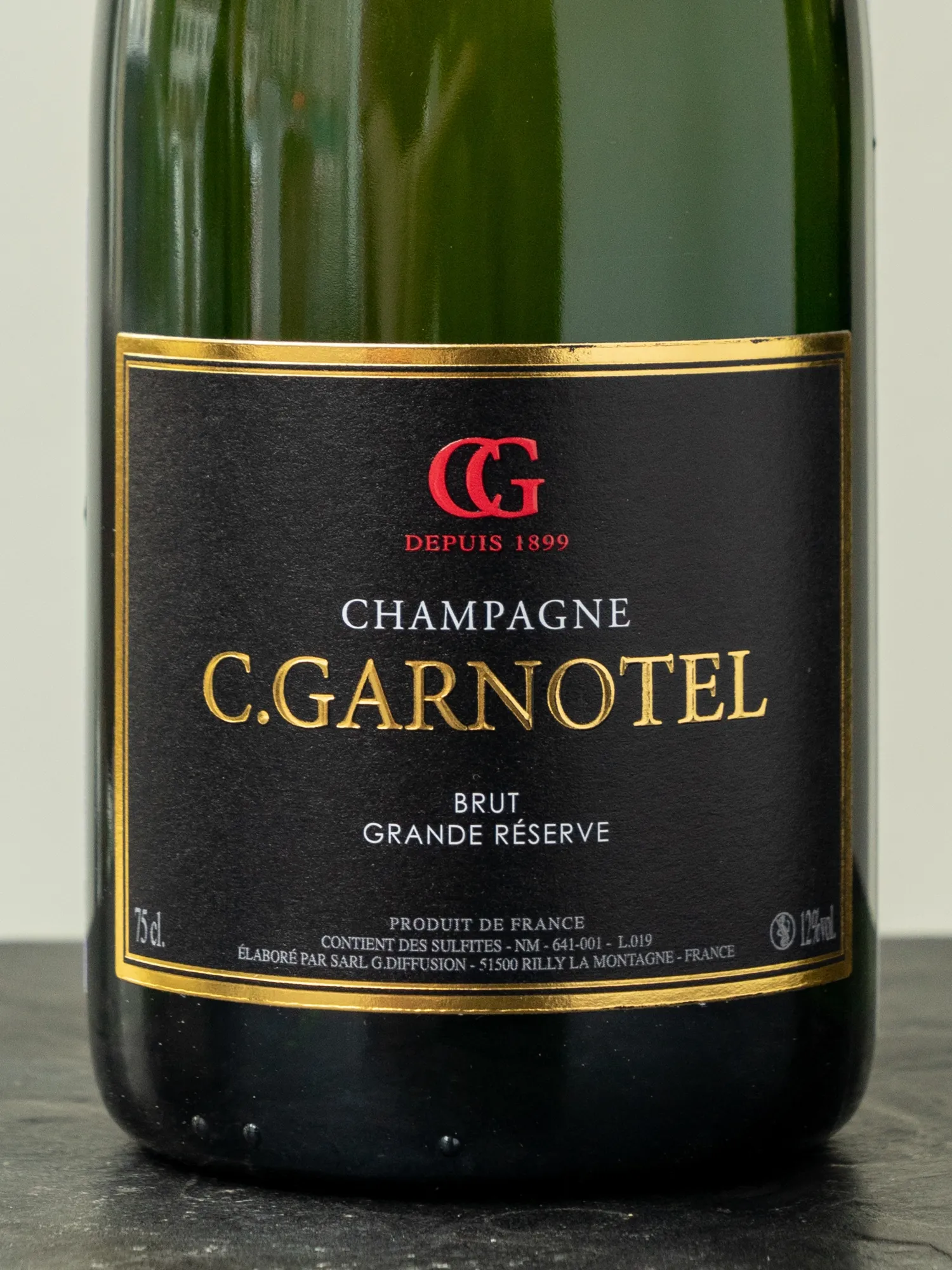 Этикетка Champagne Dehours et Fils Grande Reserve Brut