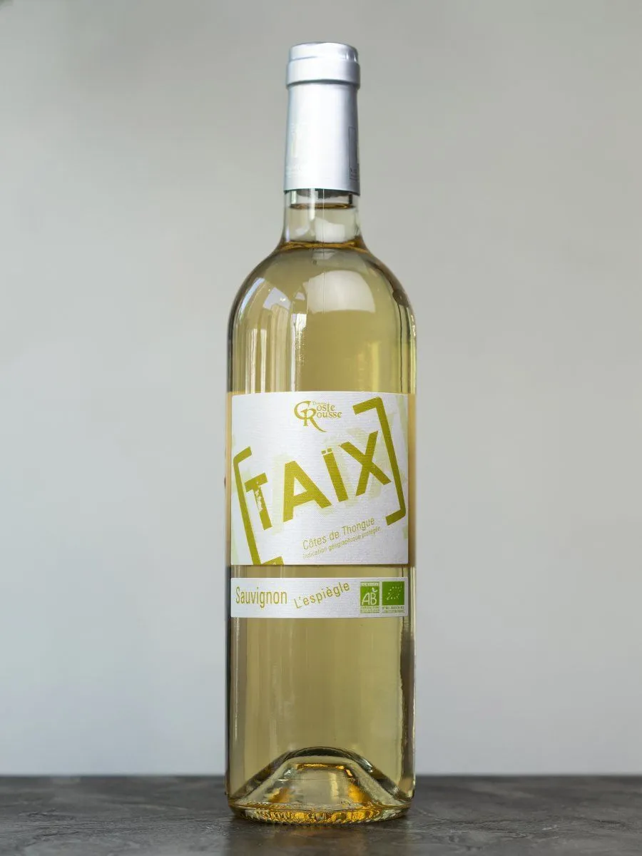 Купить вино Domaine Coste Rousse Taix Sauvignon Cotes de Thongue в винном ресторане Остерия цена Вино Domaine Coste Rousse Taix Sauvignon Cotes de Thongue / Таис Совиньон Кот де Тонг