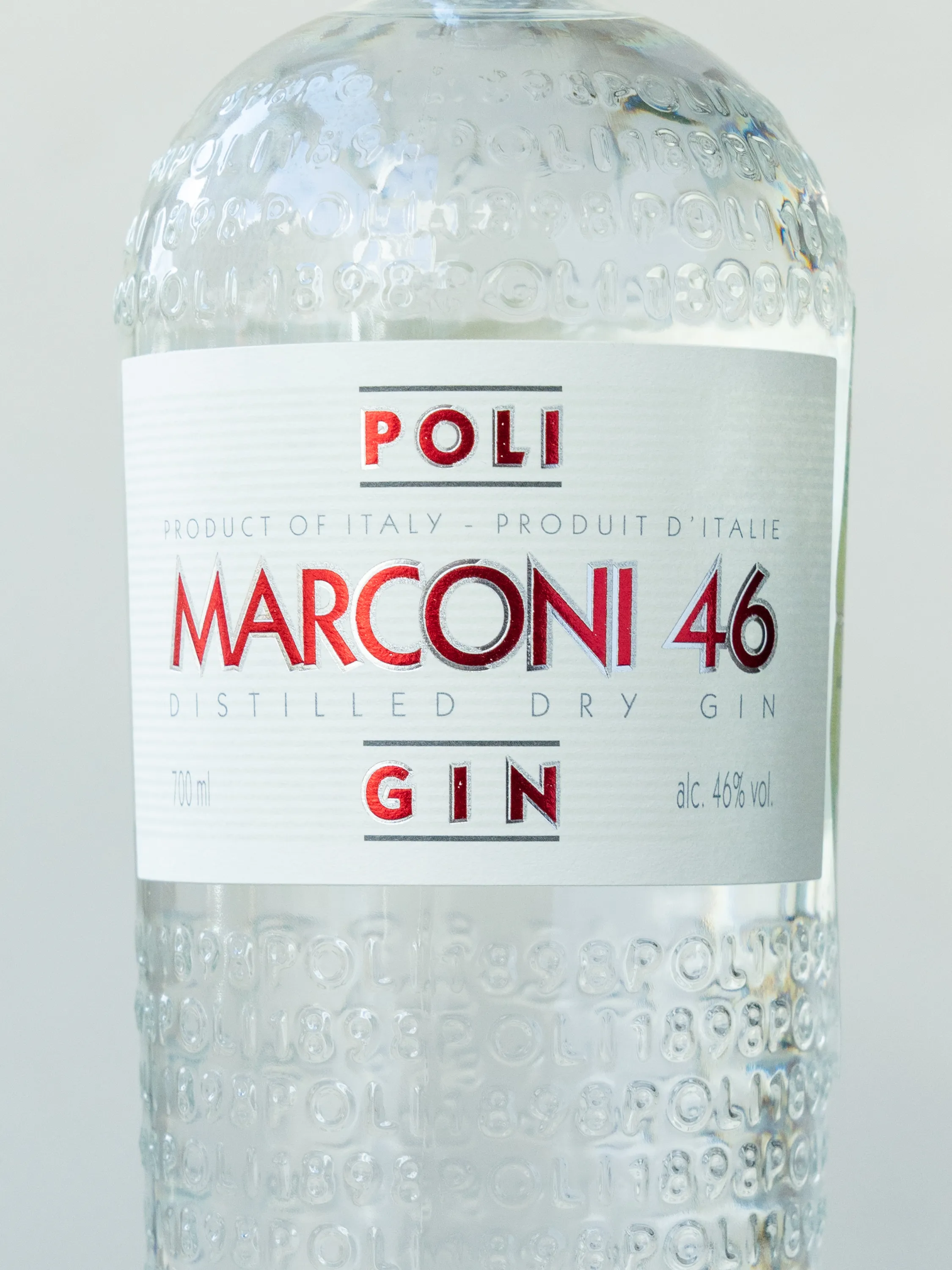 Джин Gin Poli Marconi 46 купить в ресторане Остерия - лучшая цена Джин Gin Poli Marconi 46 / Поли Маркони 46