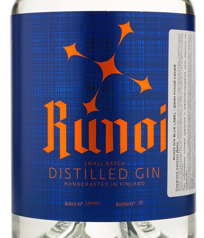 Джин Runoi Blue Labe лучшая цена в ресторане Амичи Джин Runoi Blue Labe / Руной Синий