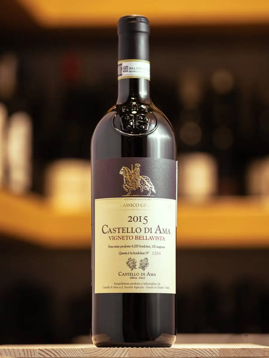 Вино Chianti Classico Gran Selezione Vigneto Bellavista Castello di Ama 2015 / Кьянти Классико Гран Селеционе Виньето Беллависта Кастелло ди Ама