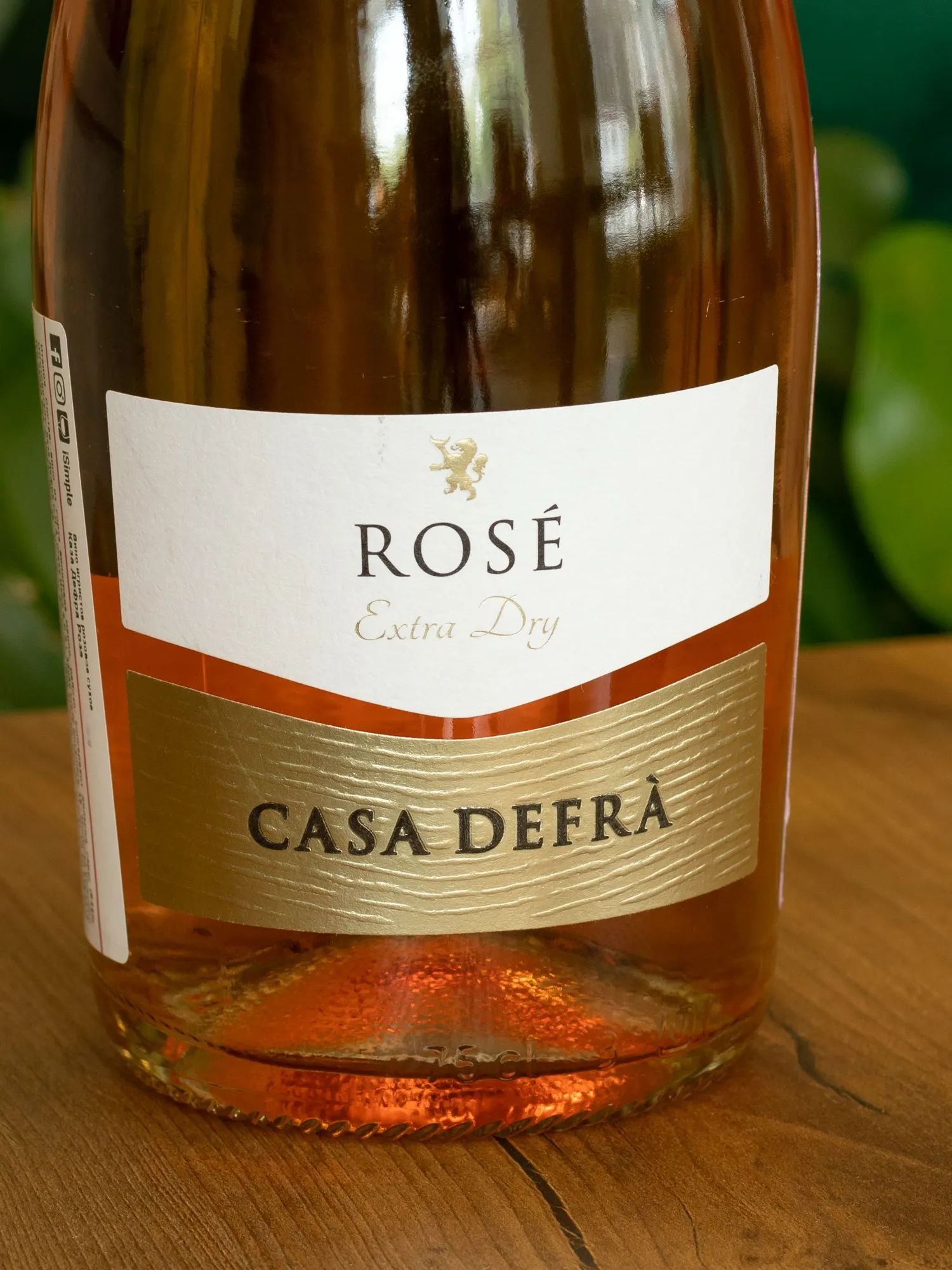 Этикетка Casa Defra Prosecco Rose