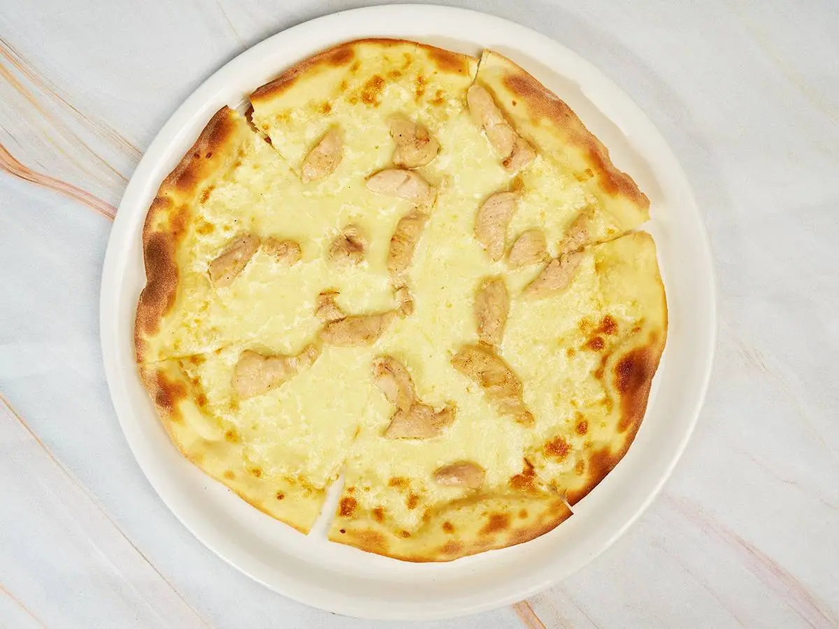 Детская пицца с курицей