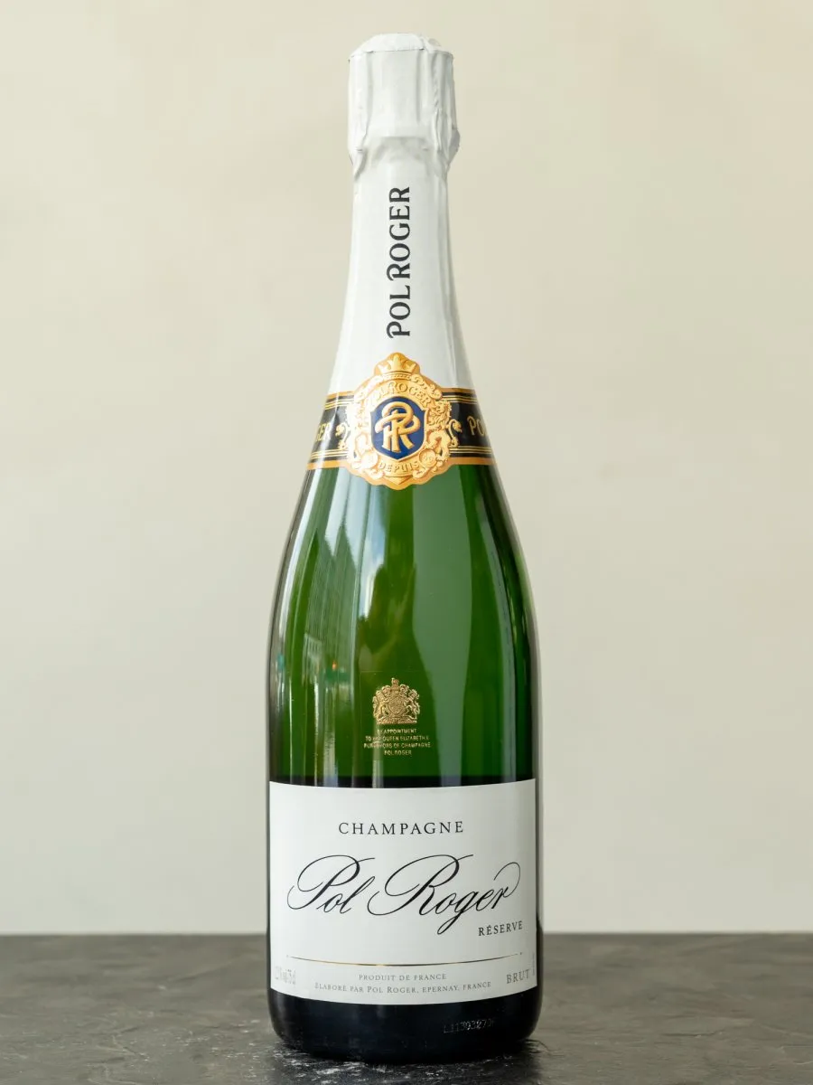 Шампанское Pol Roger Brut Reserve купить в винном ресторане Остерия - лучшая цена Шампанское Pol Roger Brut Reserve / Поль Роже Брют Резерв
