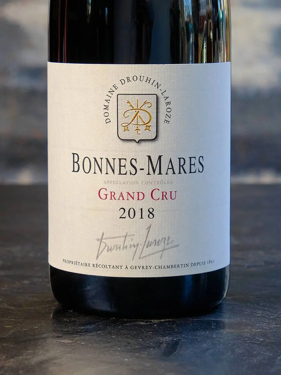 Вино Bonnes-Mares Grand Cru Domaine Drouhin-Laroze 2018 / Бон-Мар Гран Крю Домен Друан-Лароз