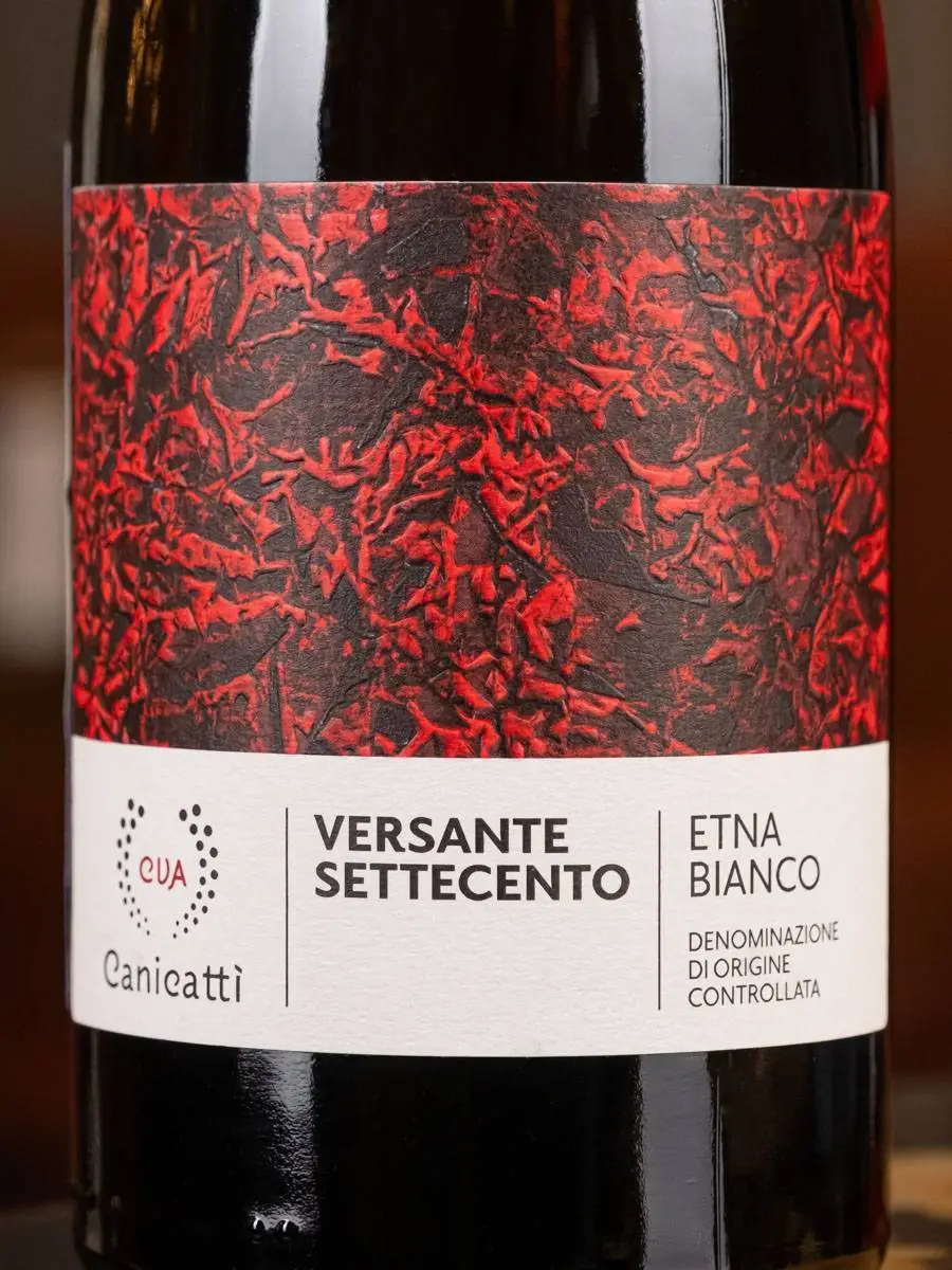 Вино Canicatti Versante Settecento DOC Etna Bianco / Версанте Сеттеченто Этна Бьянко Каникатти