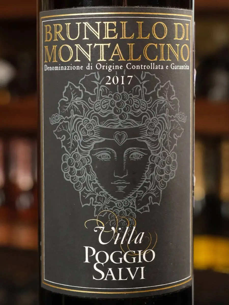 Вино Villa Poggio Salvi Brunello di Montalcino 2017 купить в винном ресторане Остерия - лучшая цена Вино Villa Poggio Salvi Brunello di Montalcino 2017 / Вилла Поджо Салви Брунелло ди Монтальчино 2017