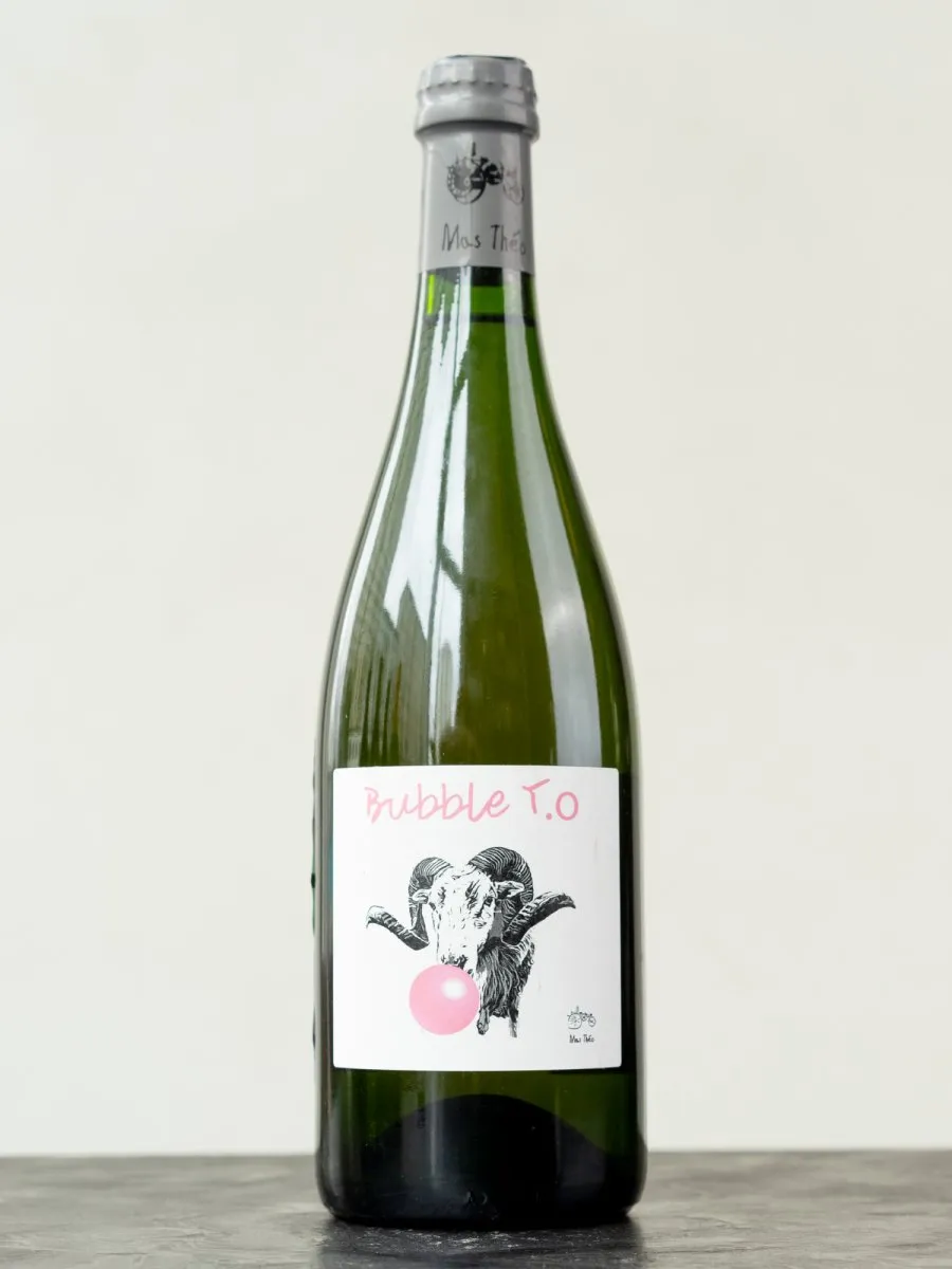 Игристое вино Mas Theo Bubble T.O Brut купить в винном ресторане Остерия - лучшая цена Игристое вино Mas Theo Bubble T.O Brut / Бабл Т.О Брют