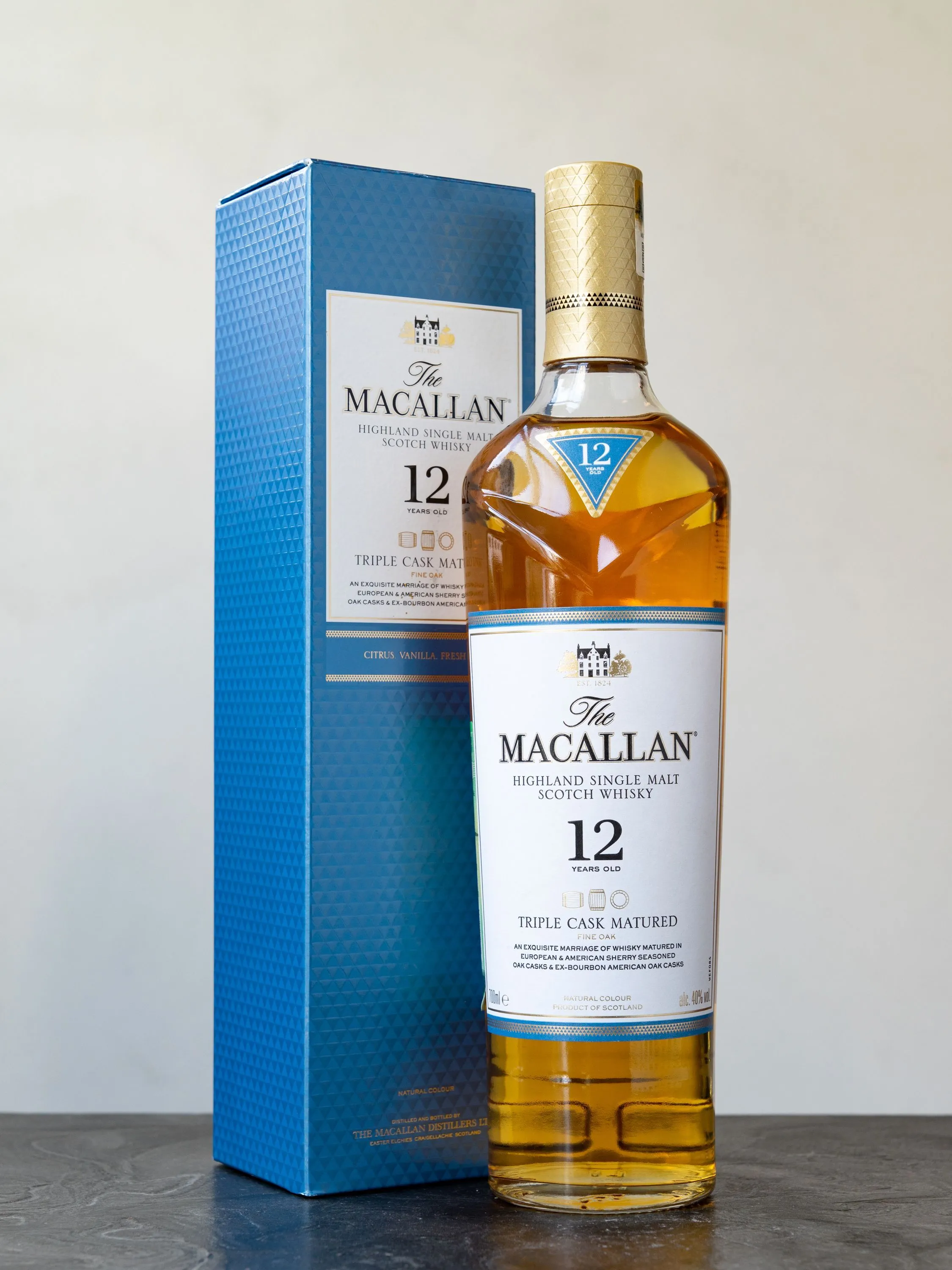 Виски Macallan Triple Cask 12 y.o. /  Макаллан Трипл Каск 12 лет