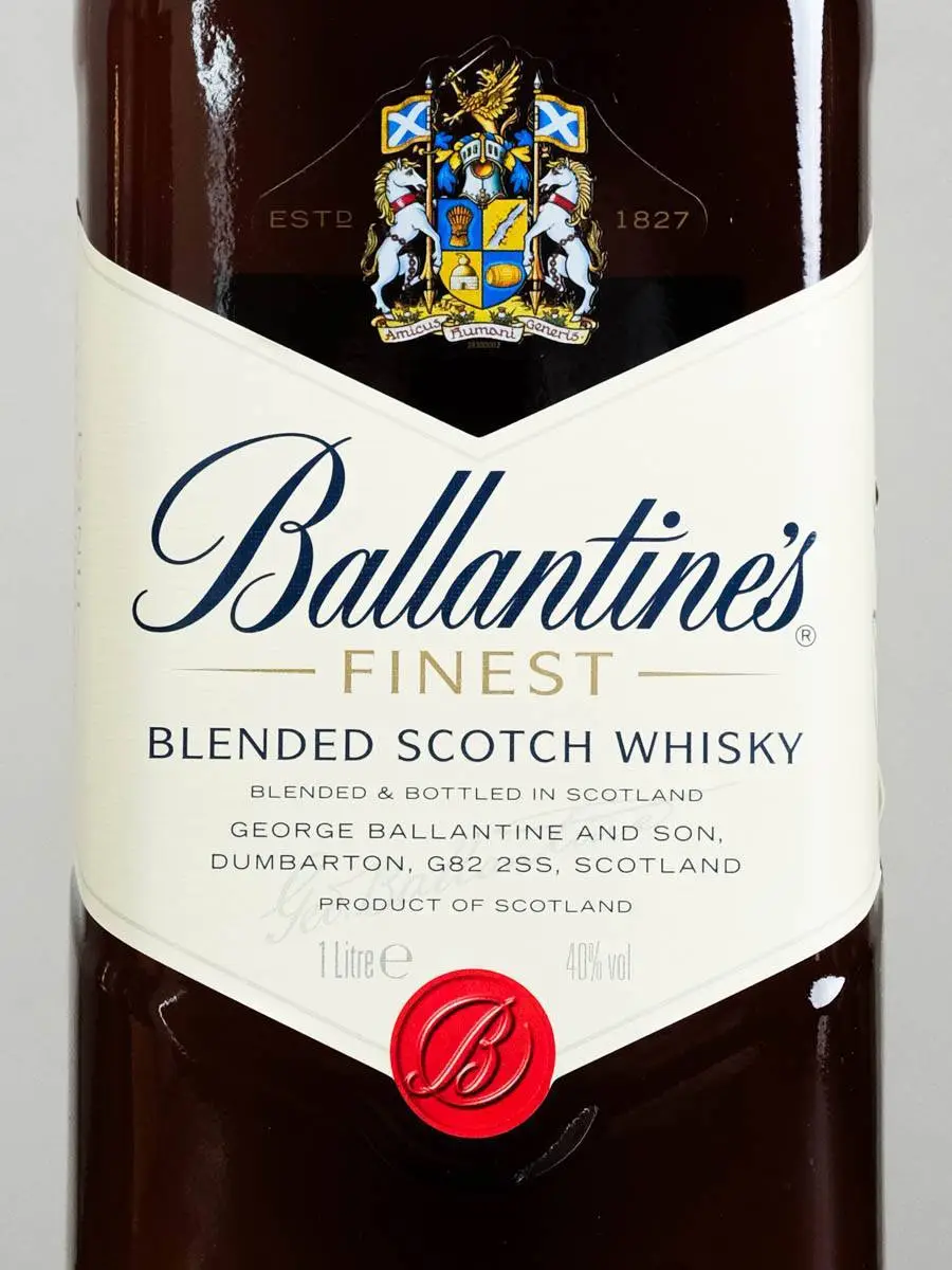 Этикетка Ballantine's Finest 1L